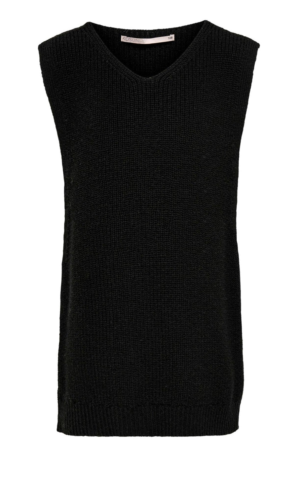 Paris V -Ausschnitt Kleid - schwarz