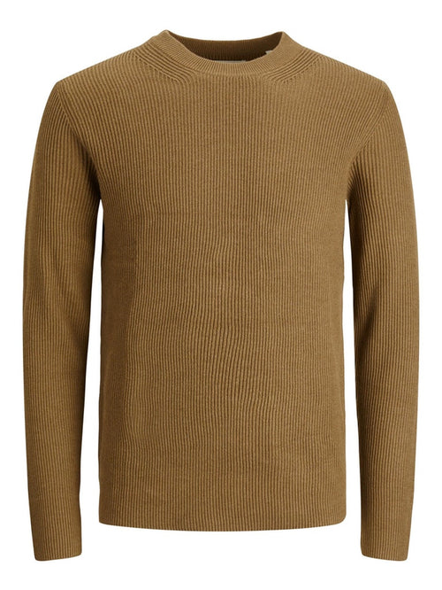 Perfect Knit Pullover - Otter - TeeShoppen Group™ - Knitwear - Jack & Jones
