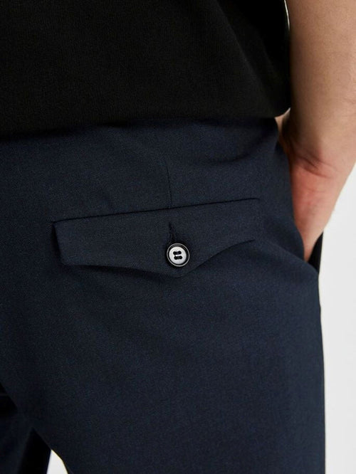 Performance Premium Pants - Navy - TeeShoppen Group™ - Pants - Selected Homme