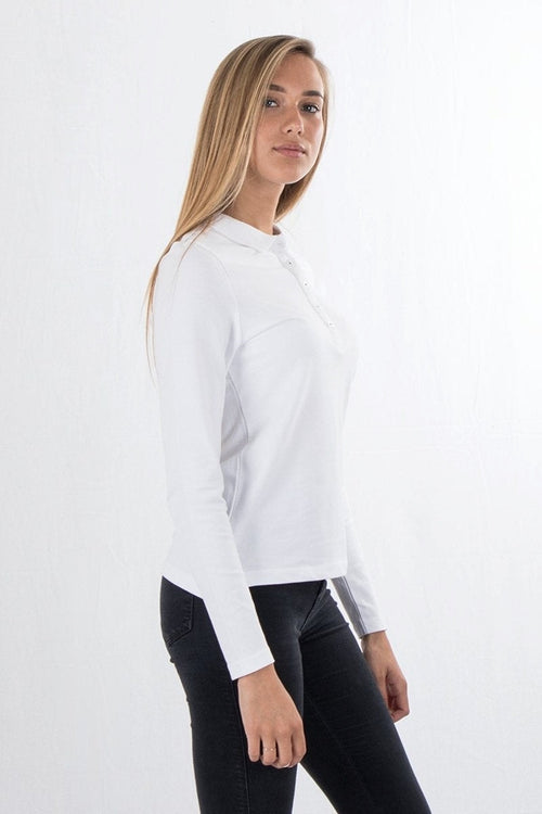 Polo Shirt - White - TeeShoppen Group™ - T-shirt - TeeShoppen