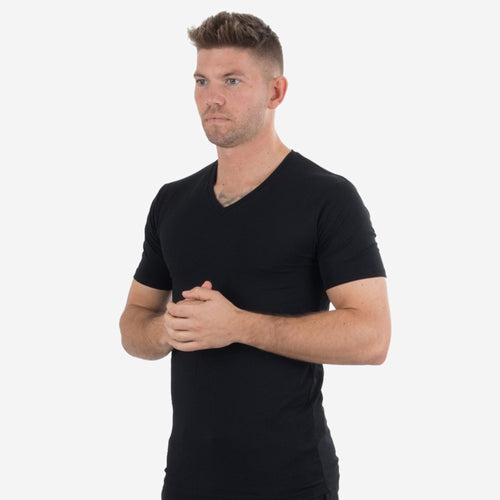 Premium muscle T-shirt - Black - TeeShoppen Group™ - T-shirt - TeeShoppen