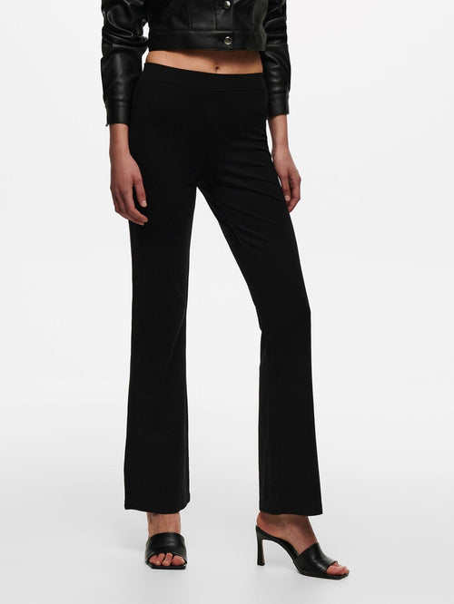 Pretty Flare Pants - Black - TeeShoppen Group™ - Pants - Jacqueline de Yong