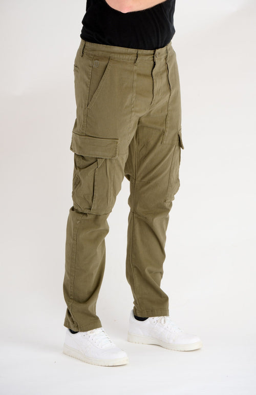 Rando Cargo Bukser - Army - TeeShoppen Group™ - Pants - INDICODE