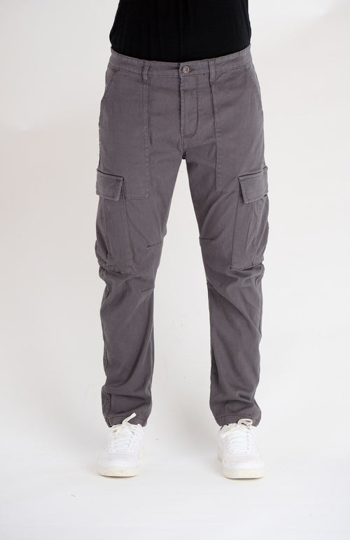 Rando Cargo Bukser - Dark Grey - TeeShoppen Group™ - Pants - INDICODE