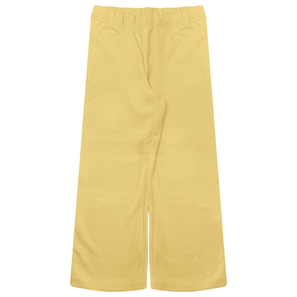 Scarlett Wide Pants - Pastel Yellow