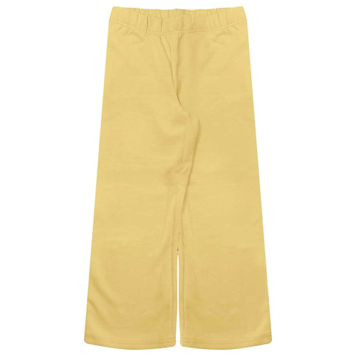 Scarlett Wide Pants - Pastel Yellow - TeeShoppen Group™ - Pants - Kids Only