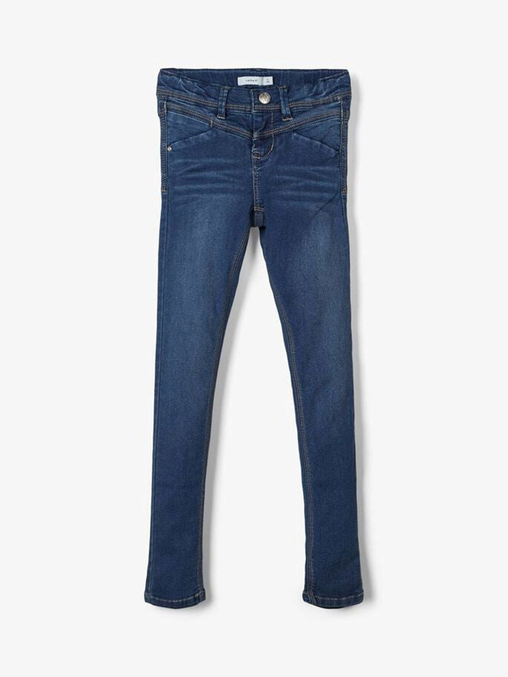 Skinny Fit Jeans - dunkelblauer Jeans