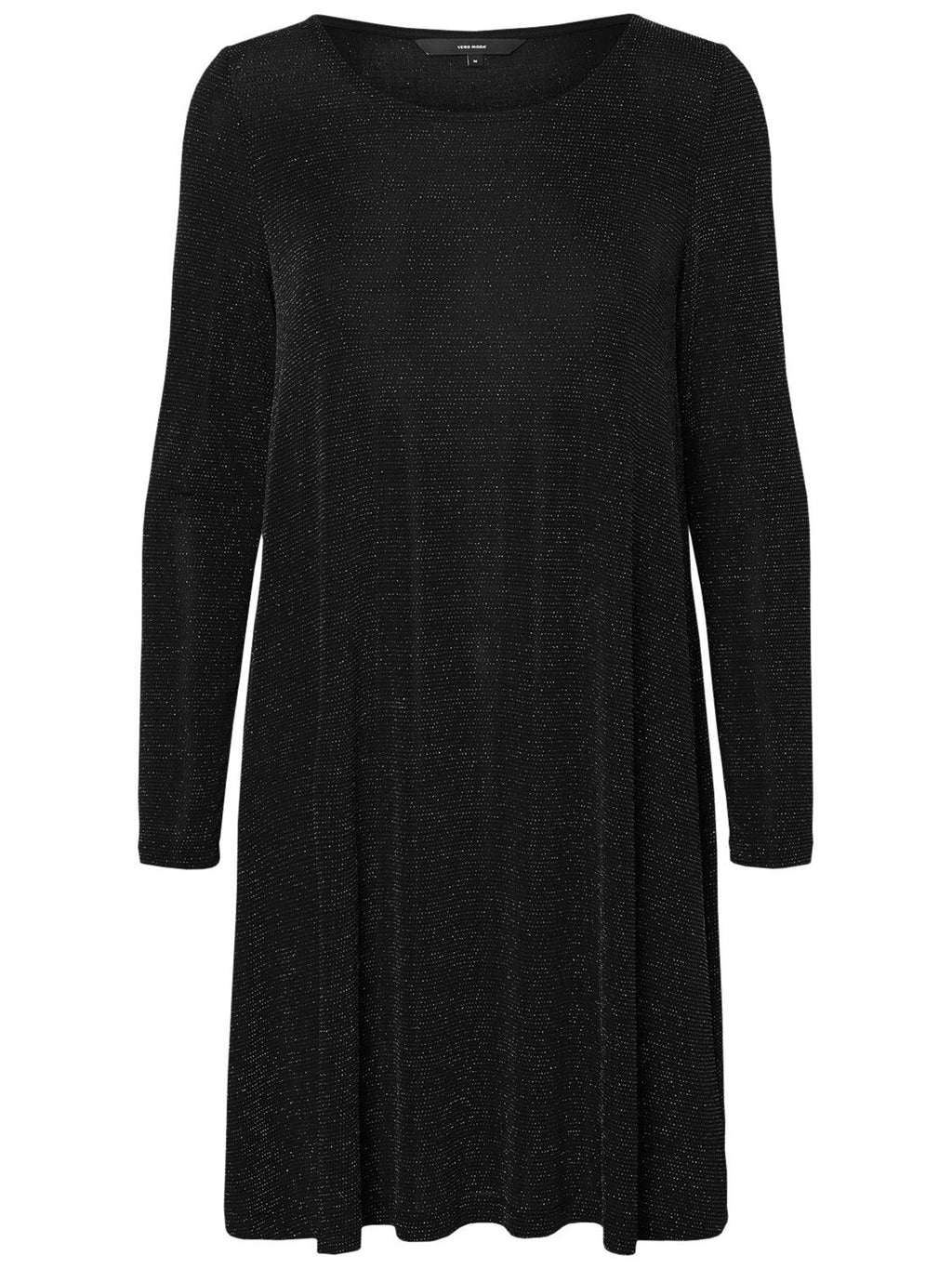 Sparkle Mini Kleid - schwarz