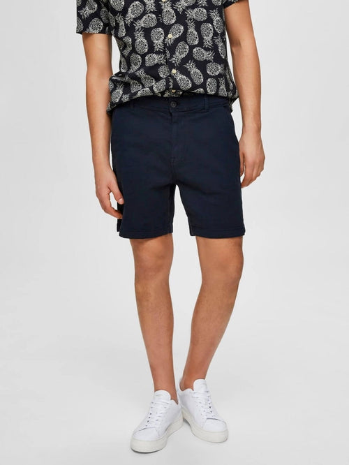 Storm Flex Shorts - Navy - TeeShoppen Group™ - Shorts - Selected Homme