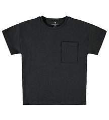 T-shirt with pocket - Black