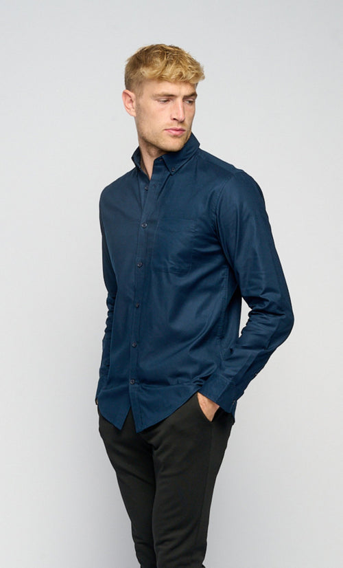 The Original Performance Oxford Shirt - Navy Blazer - TeeShoppen Group™ - Formal Shirts & Blouses - TeeShoppen