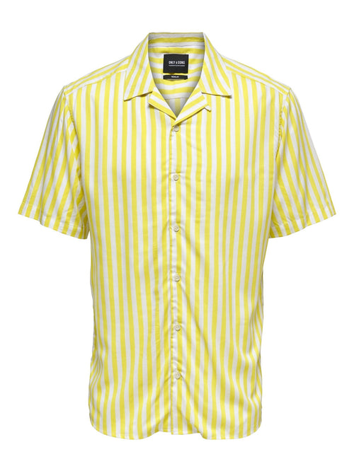 Wayne Short Sleeve Shirt - Acacia - TeeShoppen Group™ - Formal Shirts & Blouses - Only & Sons